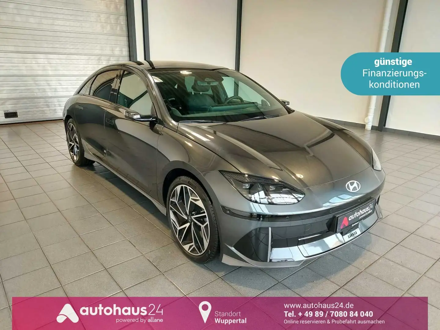 Hyundai IONIQ 6 Uniq  360°|BOSE|ACC|Matrix-LED Gris - 1