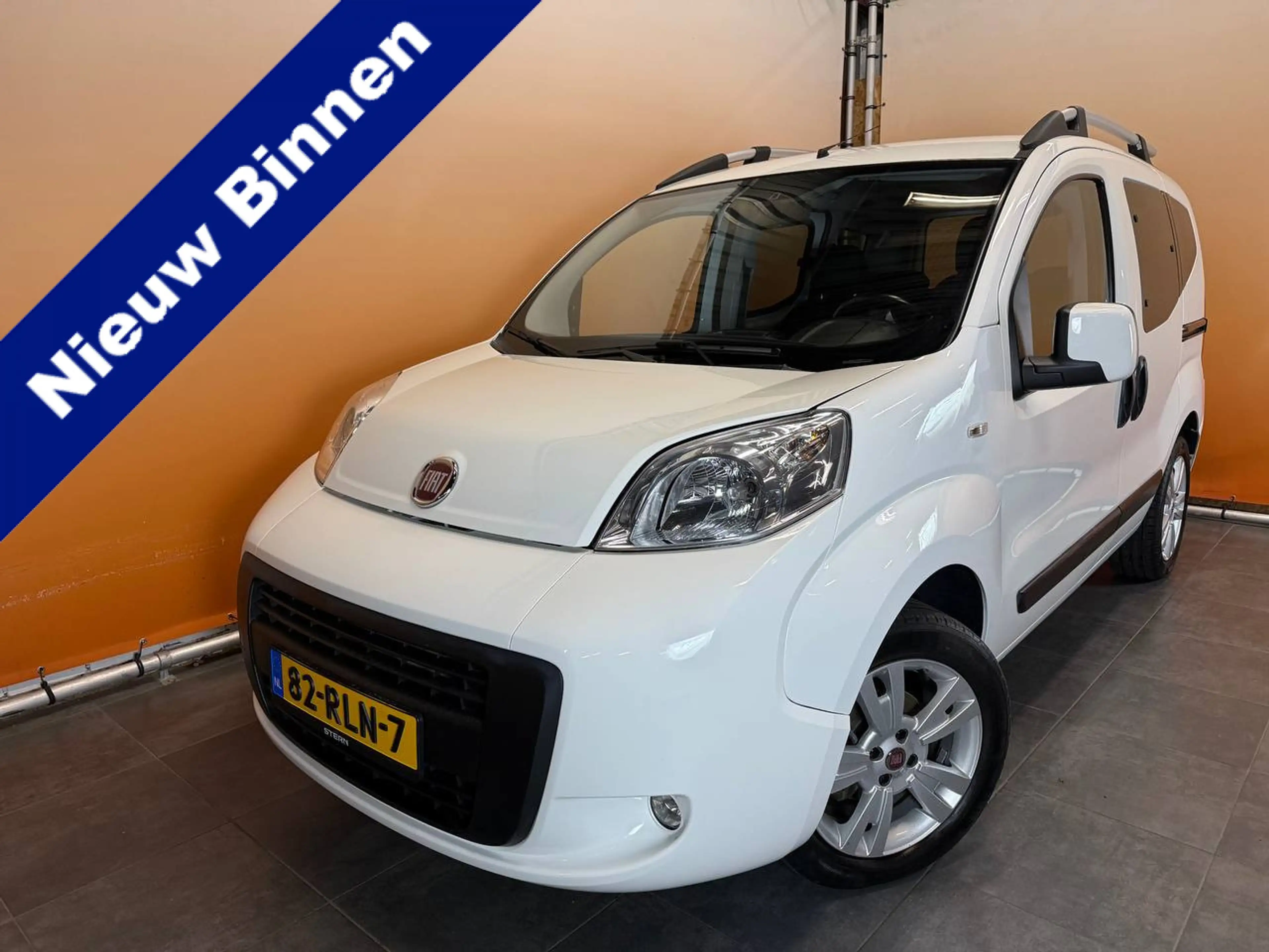 Fiat Qubo 1.4 Dynamic lage km stand | roofrails | trekhaak 1