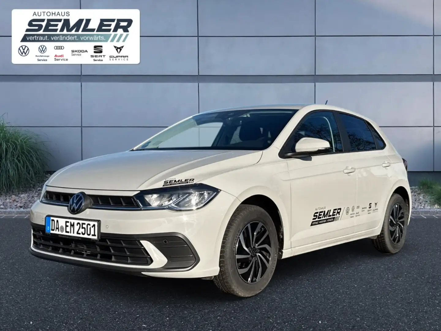 Volkswagen Polo VI 1.0l TSI 5-Gang LED APP PDC SHZ KLIMA Grau - 2