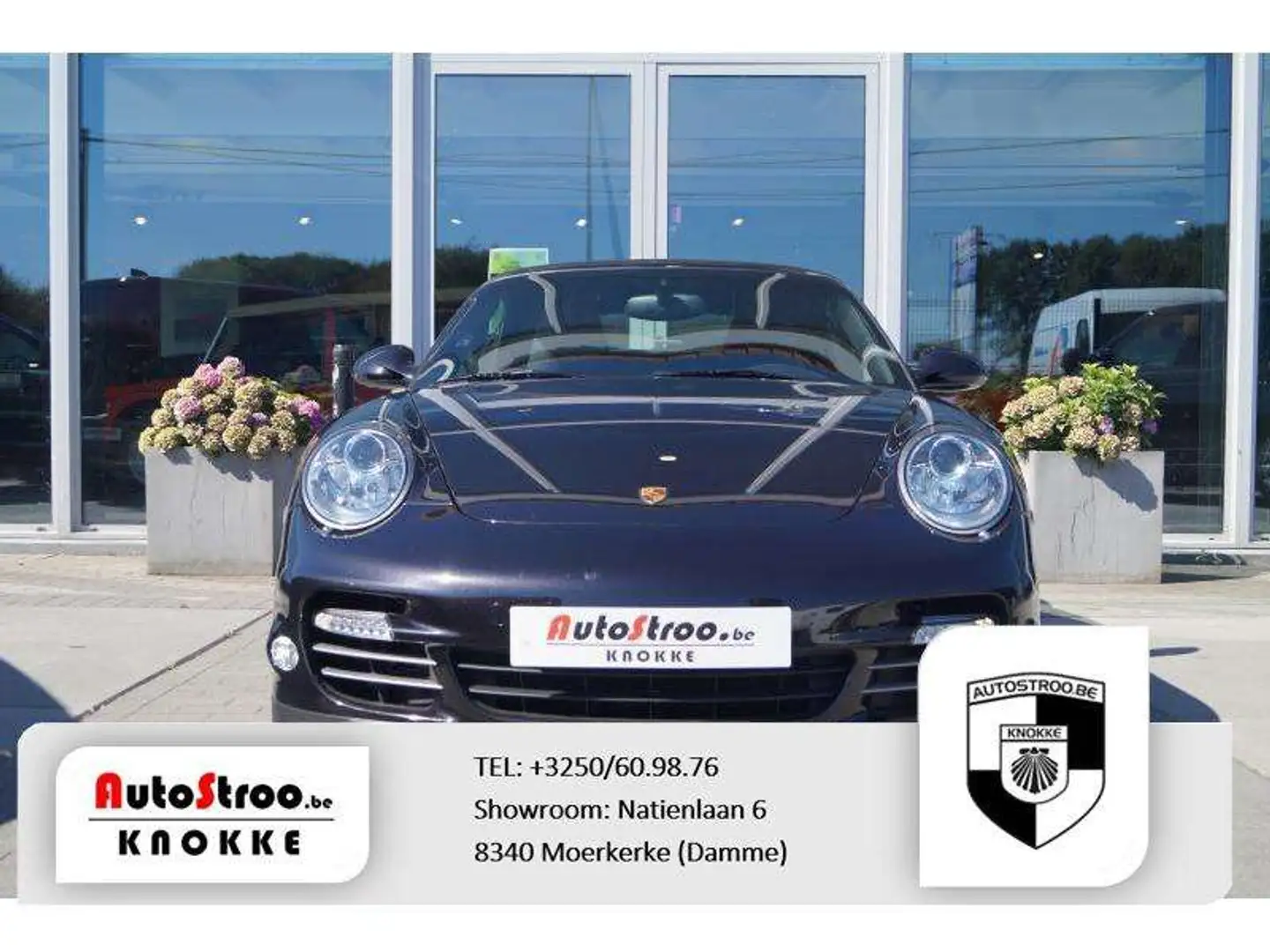 Porsche 997 TURBO mkll 3.8 PDK Carrera Cabrio Noir - 2