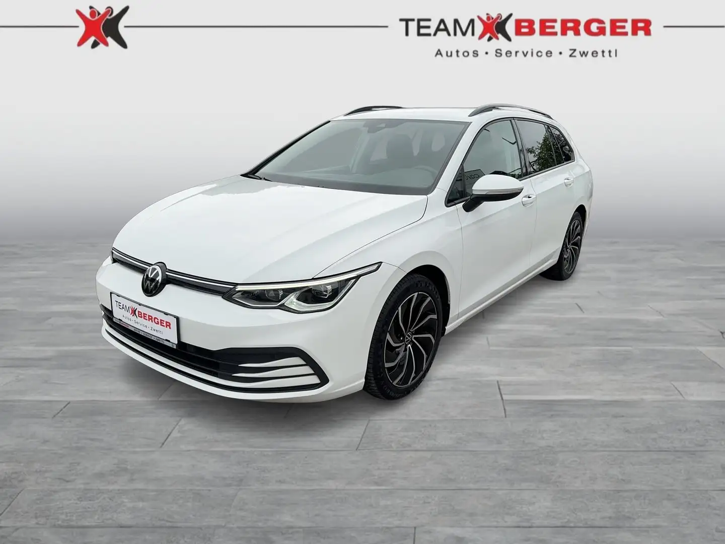 Volkswagen Golf Variant Life TDI Blanc - 1