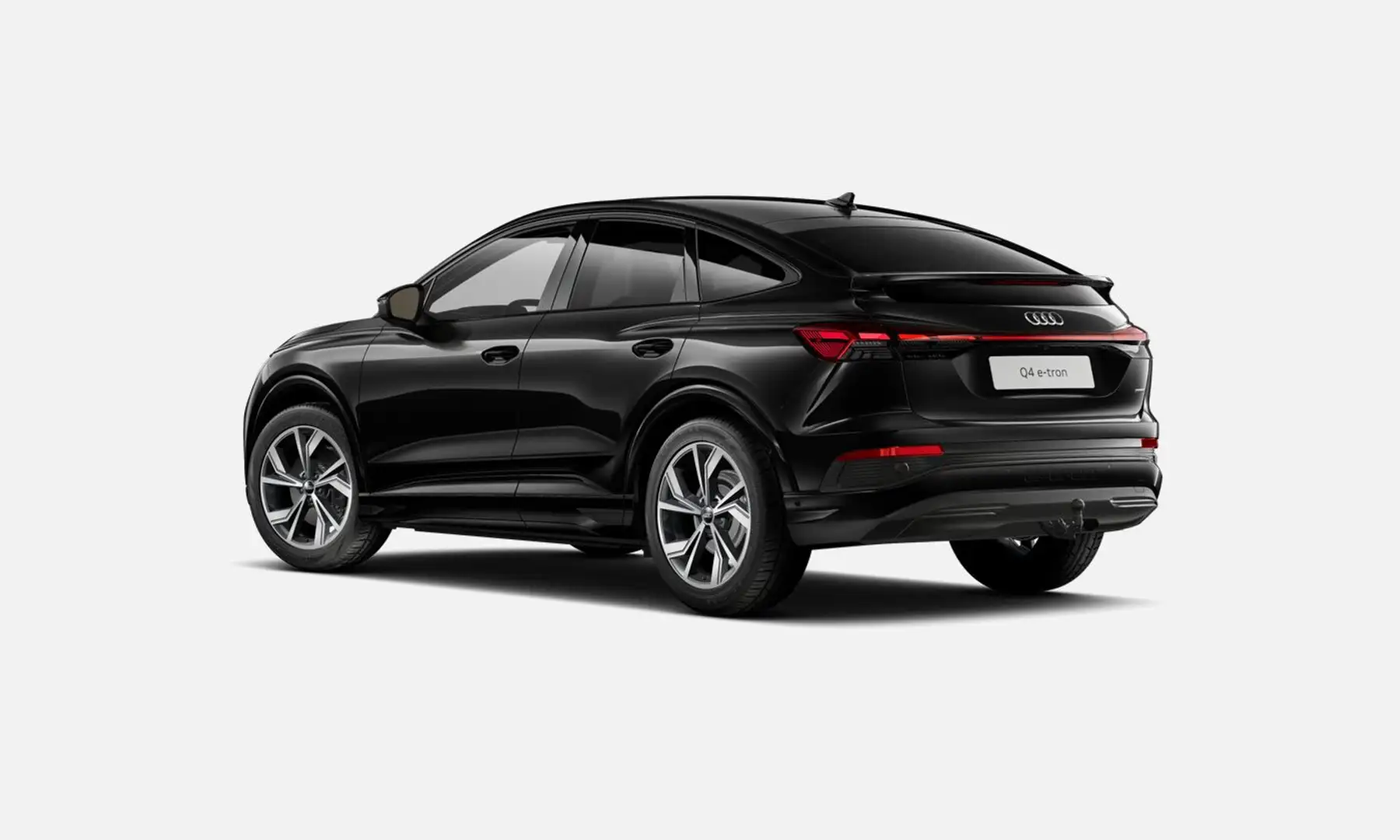 Audi Q4 e-tron Sportback (F4N)(06.2021->) 45 e-tron quattro basis Schwarz - 2