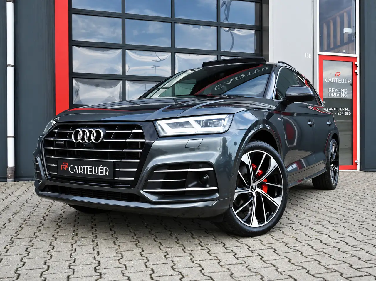 Audi Q5 55 TFSI e Quattro Competition Luchtvering Pano, миниатюра 11