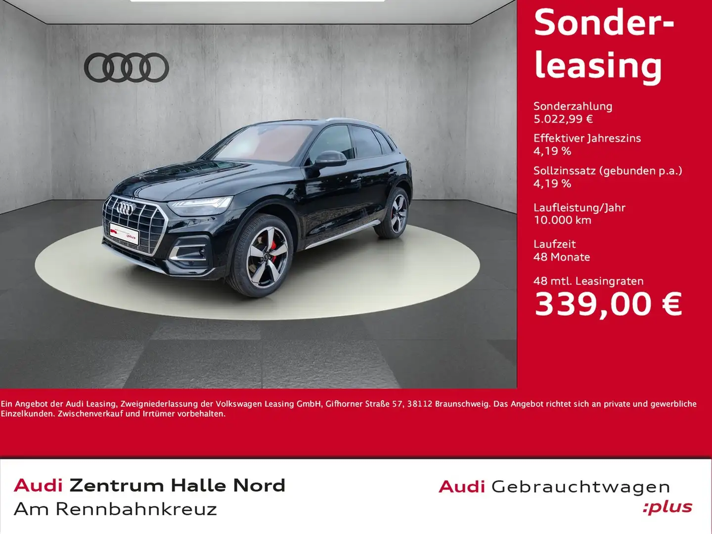 Audi Q5 40 TFSI quattro advanced S tronic Schwarz - 1