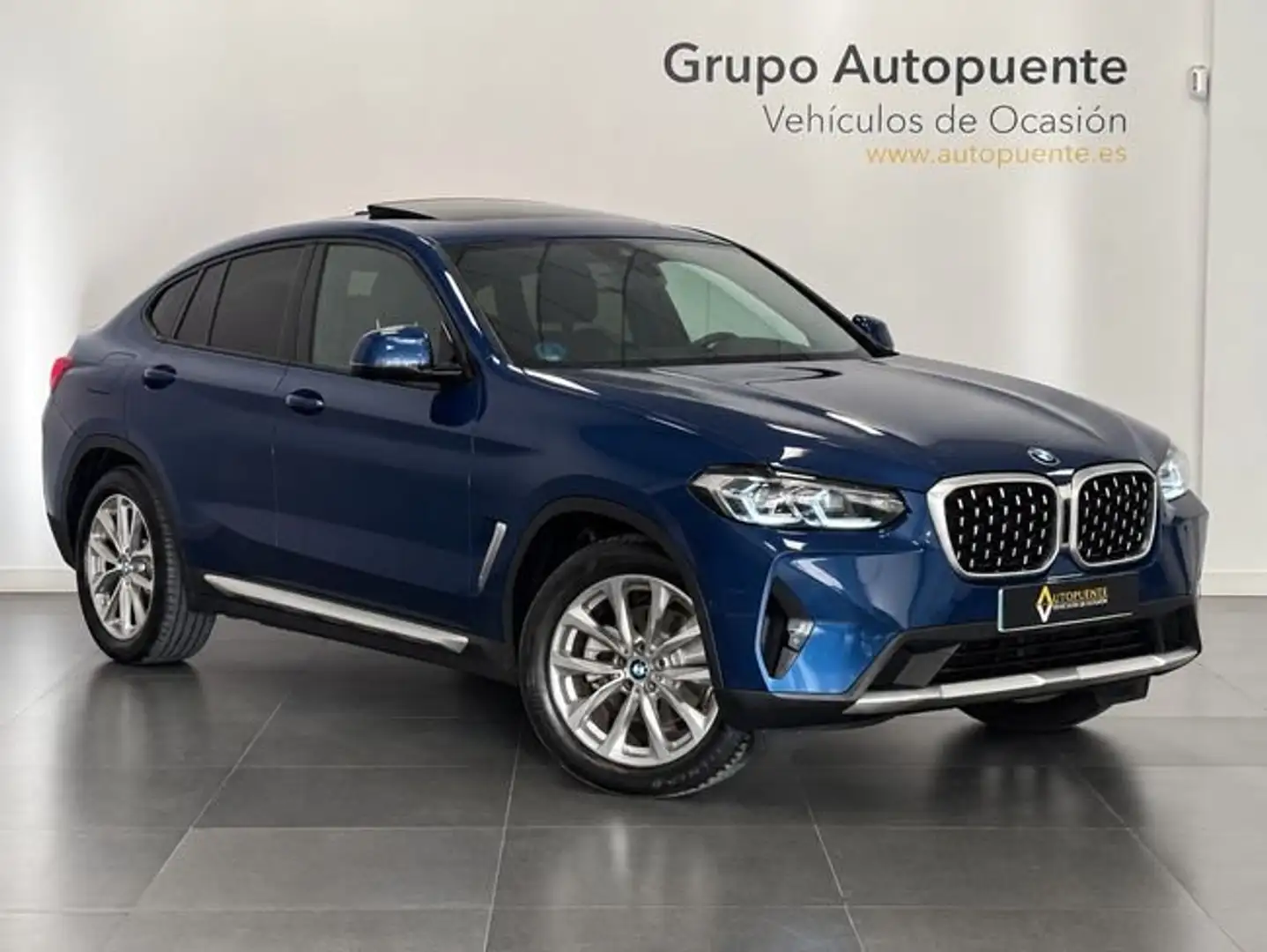 BMW X4 XLINE XDRIVE 20D Azul - 1