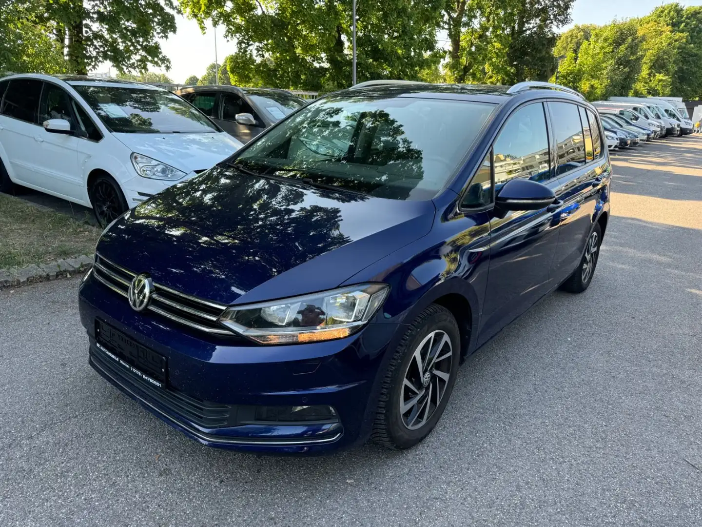 Volkswagen Touran Join Start-Stopp Navi 7 Sitze PDC AHK Blau - 1
