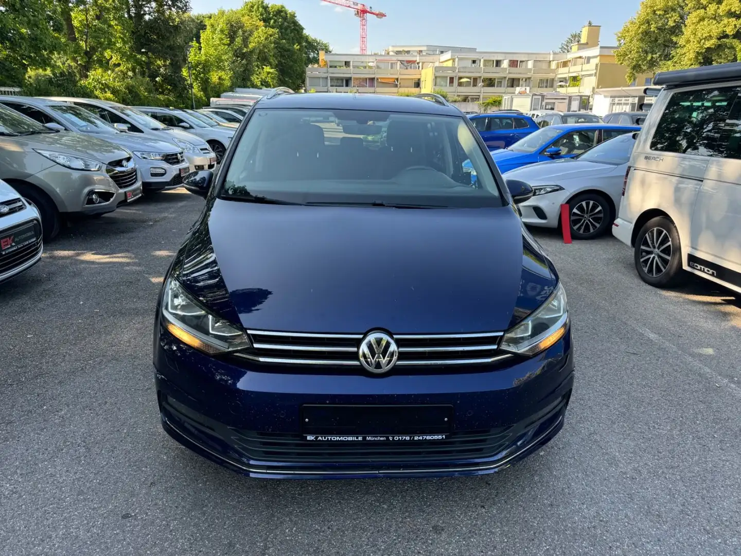 Volkswagen Touran Join Start-Stopp Navi 7 Sitze PDC AHK Blau - 2