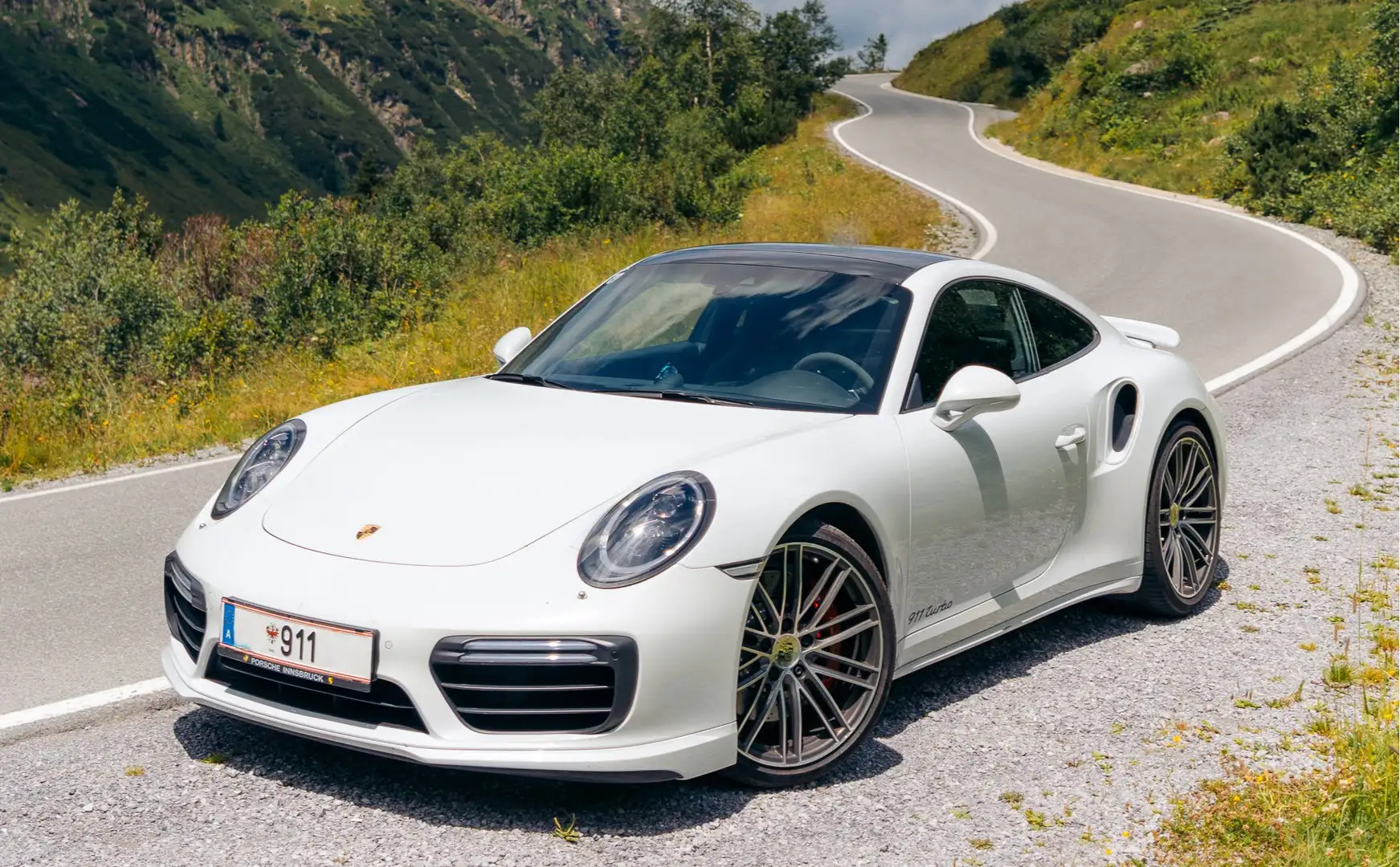 Porsche 991 911 Carrera Turbo PDK Turbo Weiß - 2
