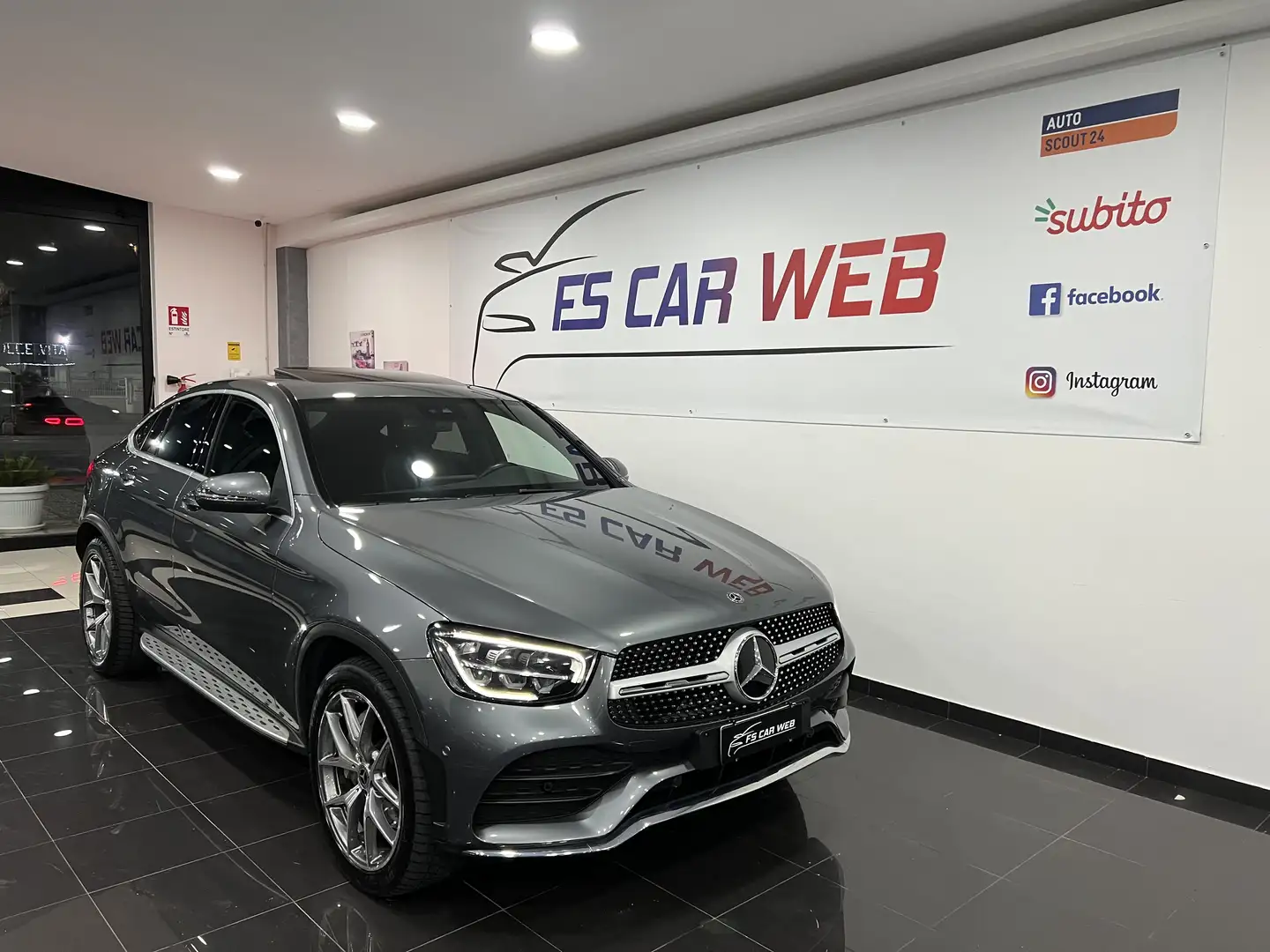 Mercedes-Benz GLC 220 Coupe d Premium Plus 4Matic auto 194 cv Grau - 1