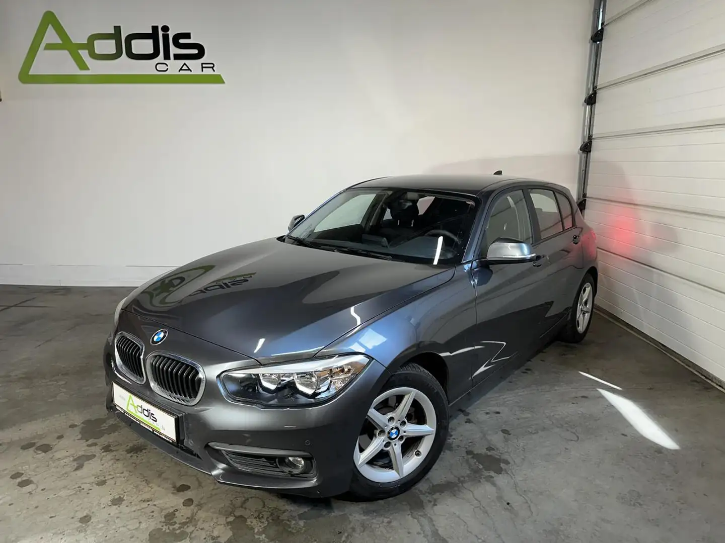 BMW 116 D 116 CV BUSINESS GPS BLUETOOTH Gris - 1