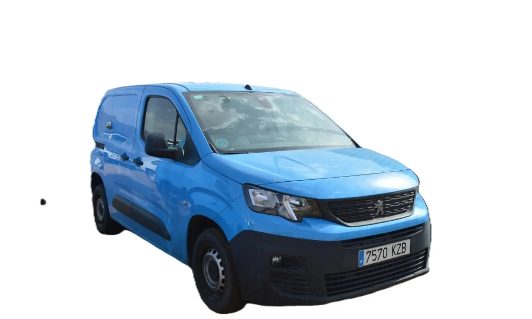 Peugeot Partner 1.5BlueHDI Premium Standard 600kg 75 Bleu - 2