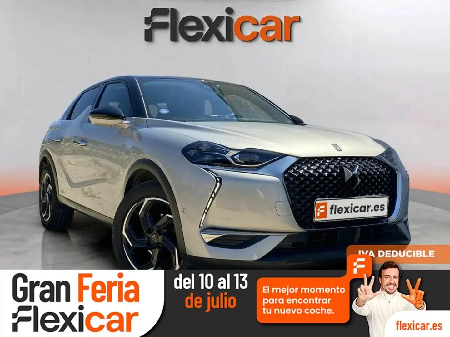DS Automobiles DS 3 PureTech 73 kW Manual PERFORMANCE LINE Gris - 1