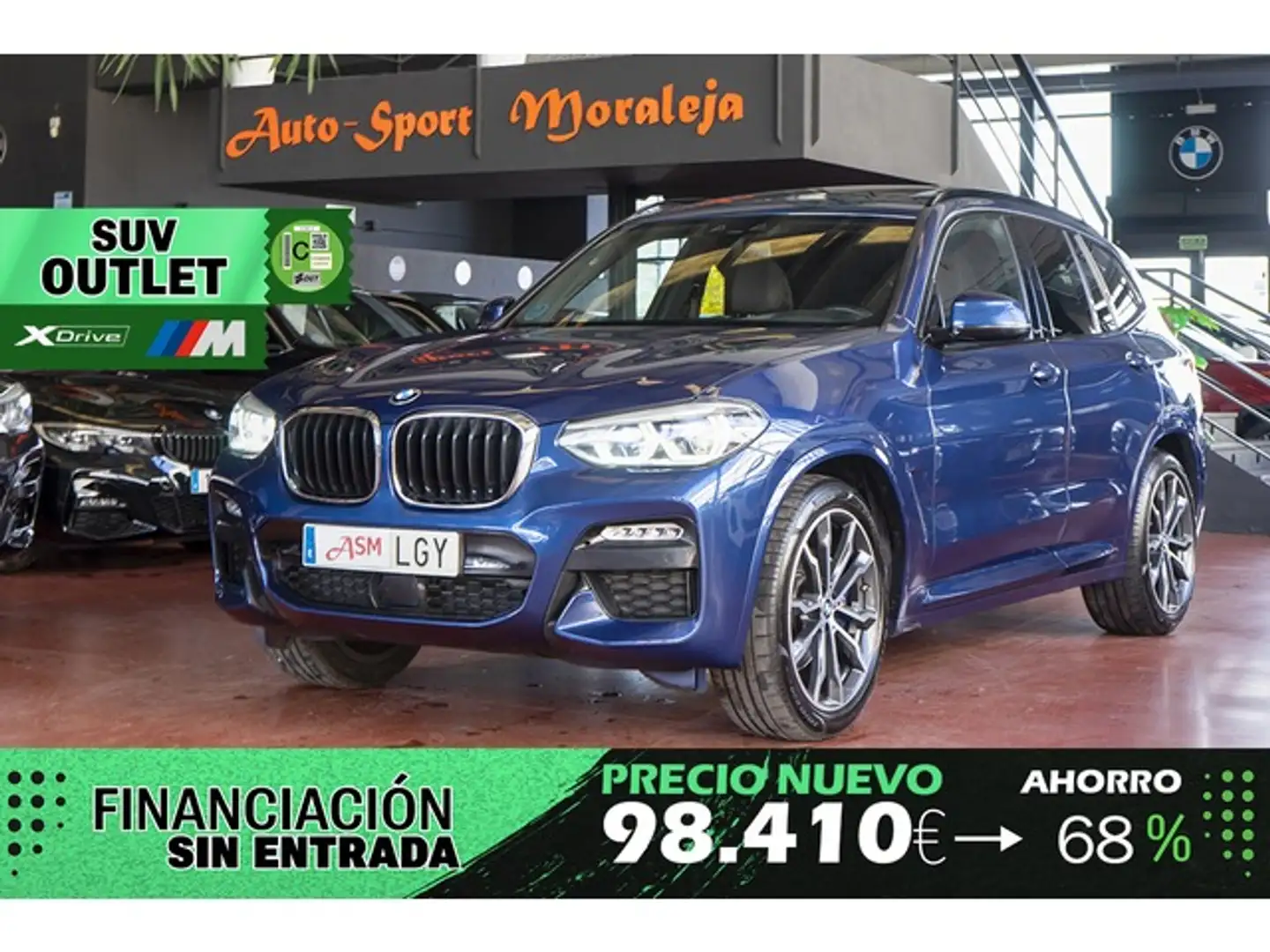 BMW X3 xDrive 30iA Azul - 1
