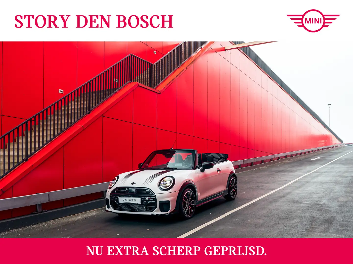 MINI Cabrio S Automaat / John Cooper Works / Pakket XL Alb - 1