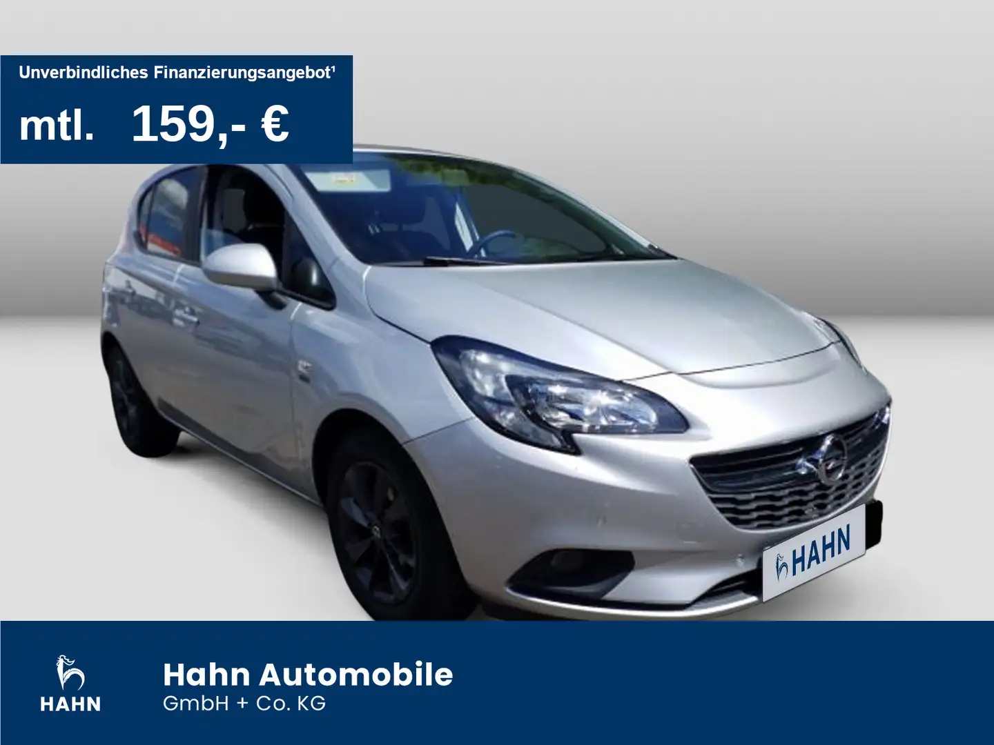 Opel Corsa E 1.4 120 Jahre Cam Klima Tempo Sitzh LM Silber - 1