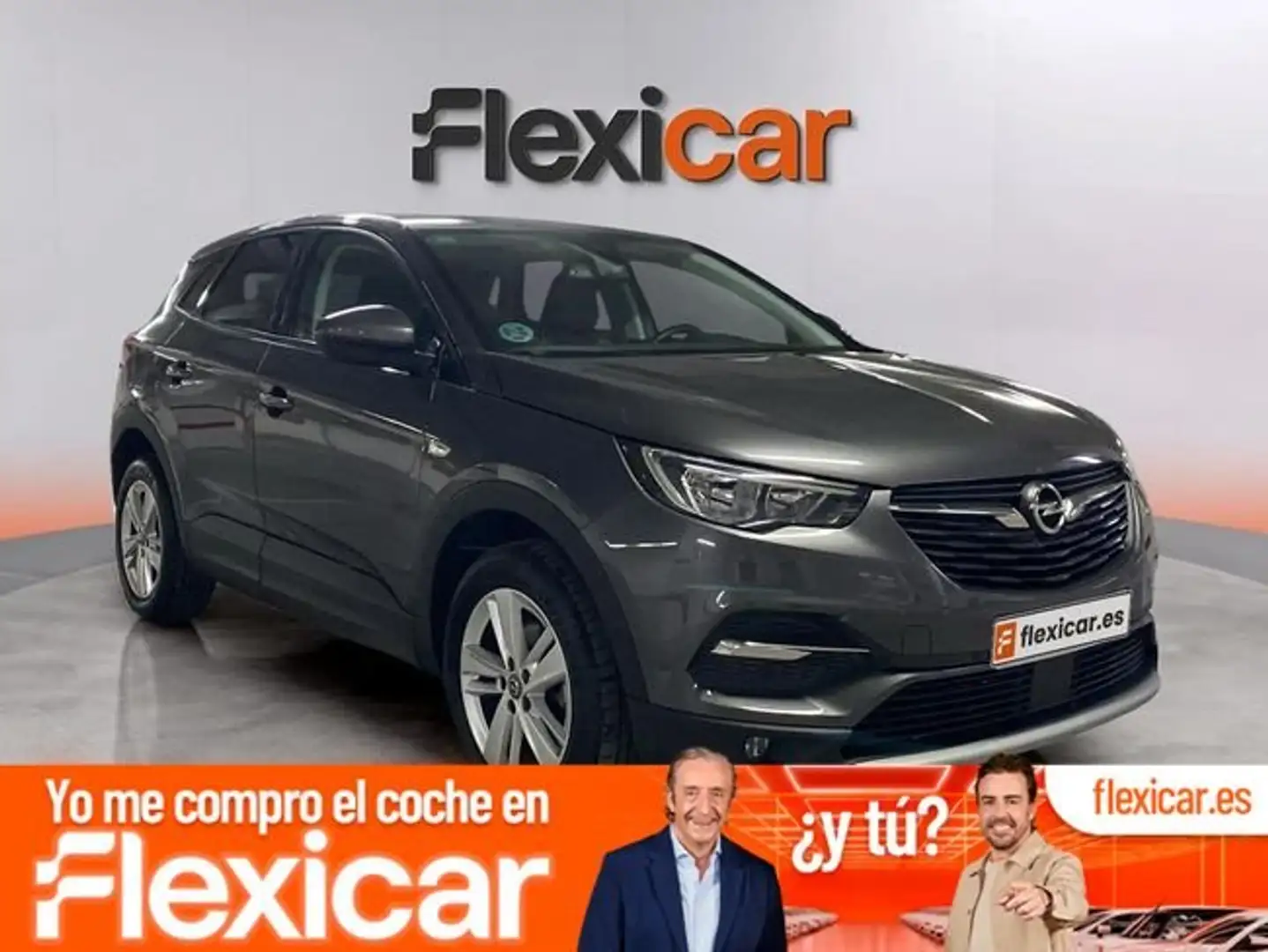 Opel Grandland X 1.2 Turbo Selective Gris - 1