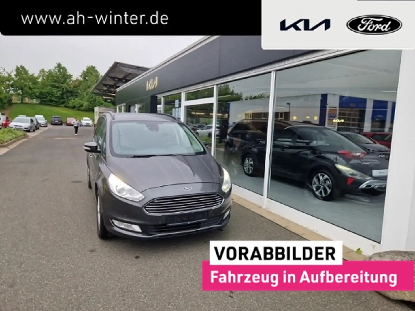 Ford Galaxy 1,5 EcoBoost Business 7S Navi AHK SHZ RFK Gris - 1