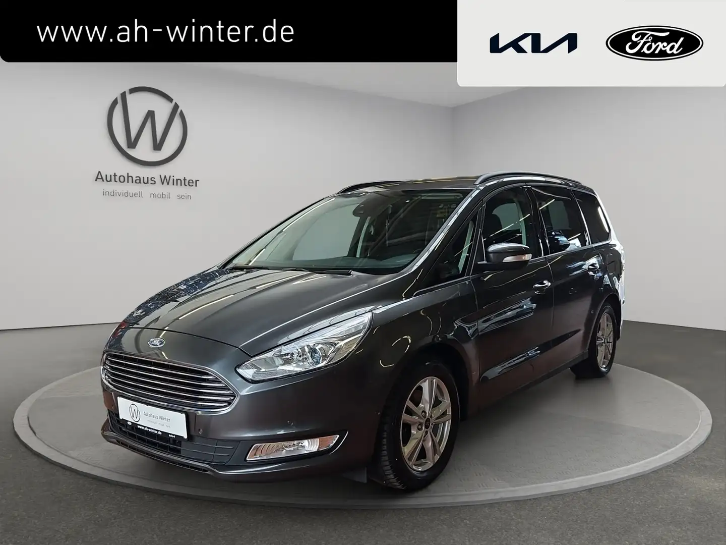Ford Galaxy 1,5 EcoBoost Business 7S Navi AHK SHZ RFK Gris - 1