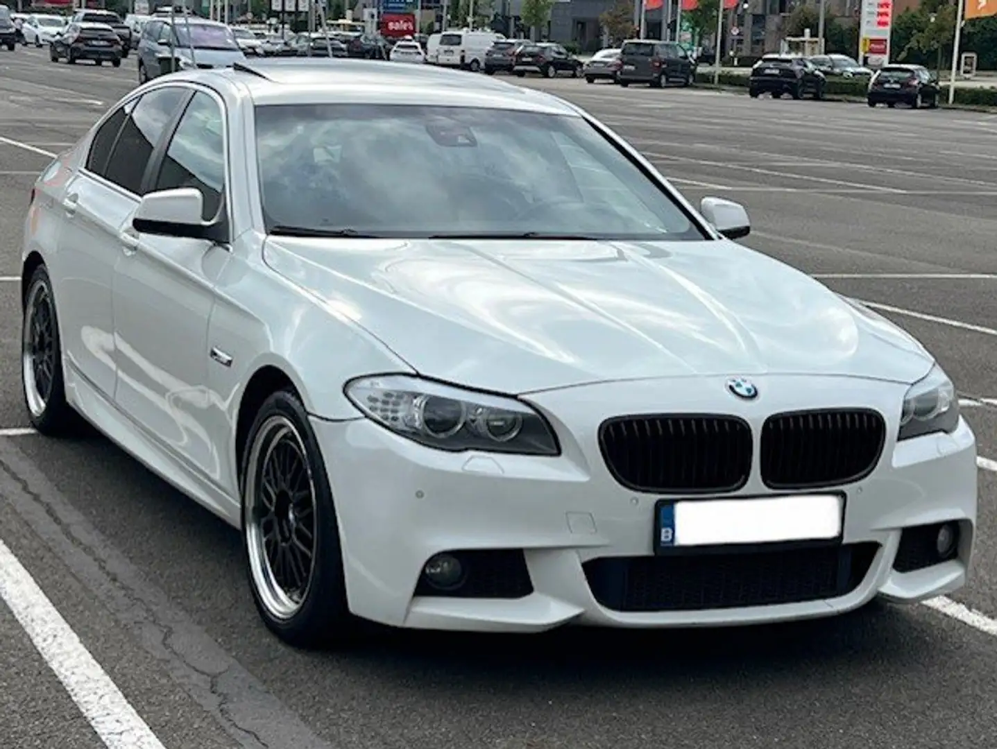 BMW 530 530d Blanc - 1