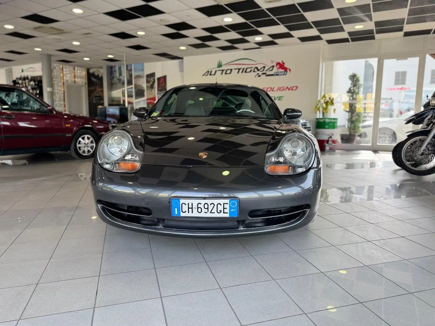 Porsche 911 911 IV Carrera 996 Cabrio 3.4 Carrera AIR TOP-ASI Grigio - 2