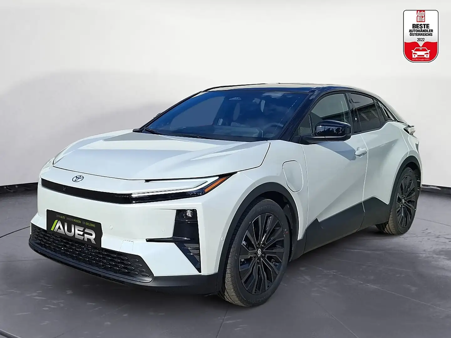Toyota C-HR+ Elektro 77kWh AWD Lounge mit Sky & Sound Paket Weiß - 1