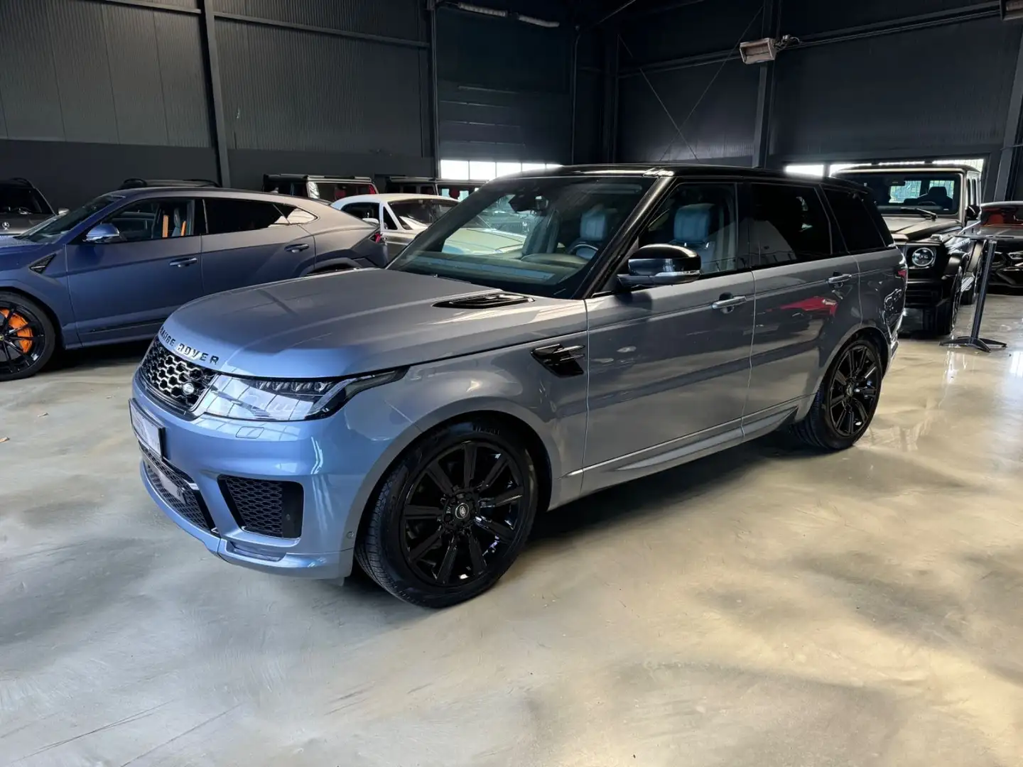 Land Rover Range Rover Sport ACC/PANORAMA/21/TOP-ZUSTAND Blau - 1