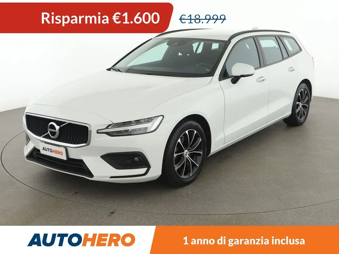 Volvo V60 2.0 D3 Business Geartronic Bianco - 1