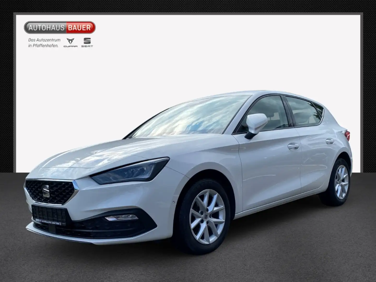 SEAT Leon 2.0 TDI AHK SCHWENK NAVI LENKRADHZ SITZHZ KAMERA P Blanc - 1