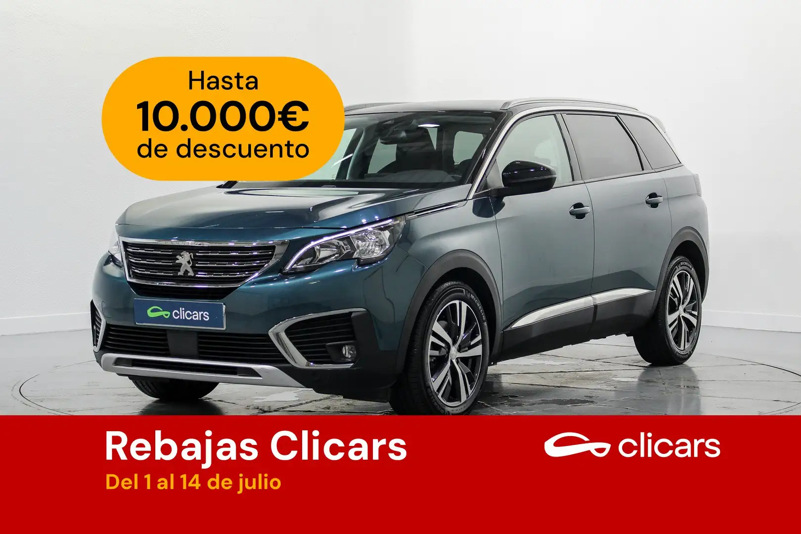 Peugeot 5008 1.2 PureTech S&S Allure 130 Groen - 1