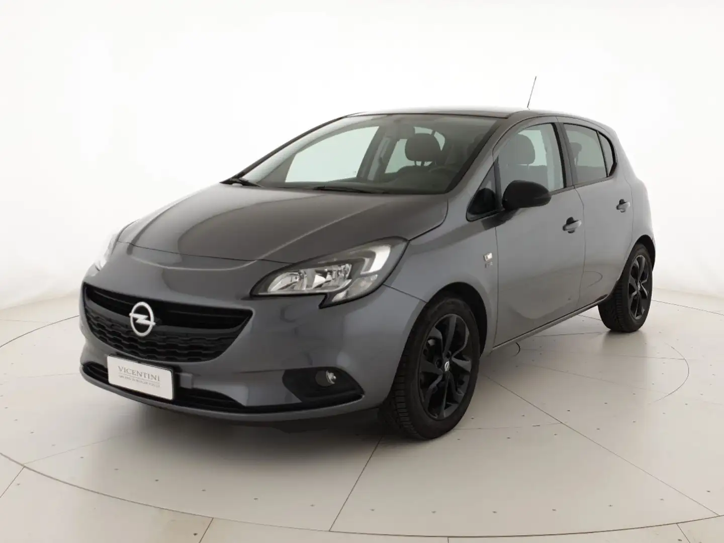 Opel Corsa 5p 1.2 black edition my18.5 Grigio - 1