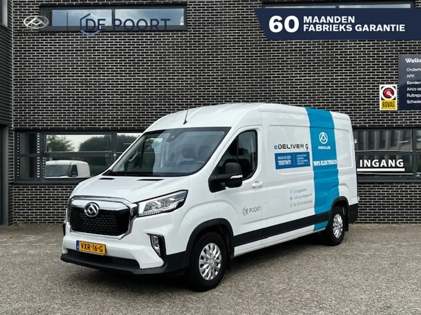 Maxus eDeliver 9 L3H2 89 kWh | Rijklaarprijs | Trekhaak | uit voorr Blanc - 1