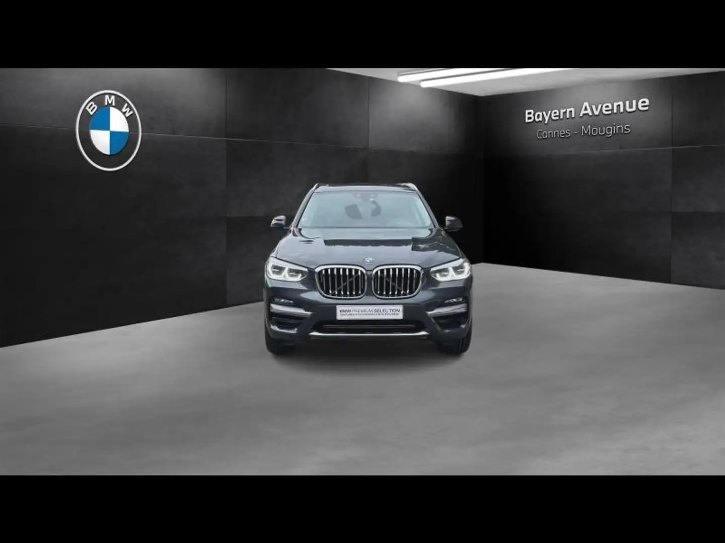 BMW X3 xDrive30eA 292ch Luxury 10cv Gris - 2