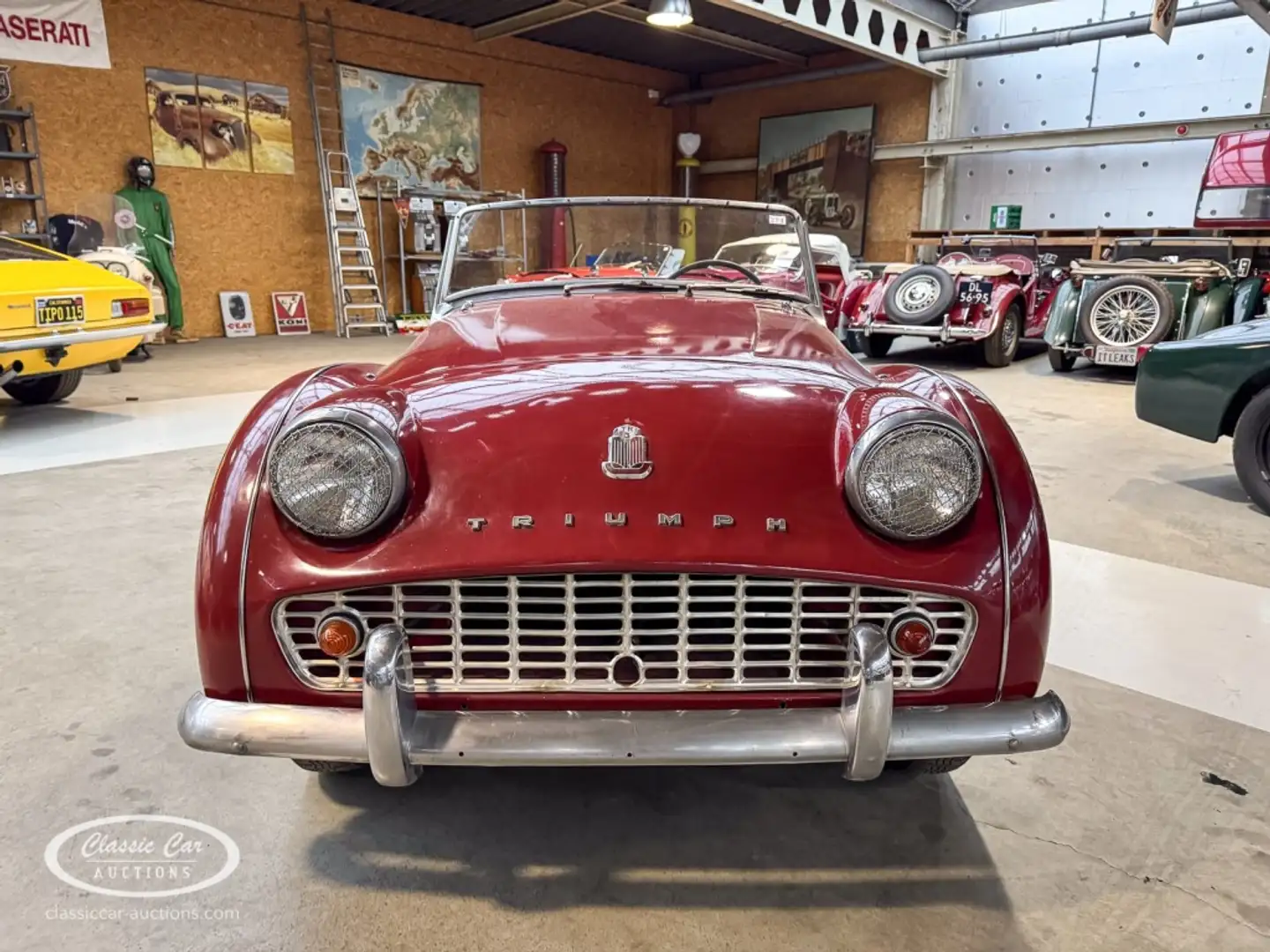 Triumph TR3 TR3A   - ONLINE AUCTION Rot - 2