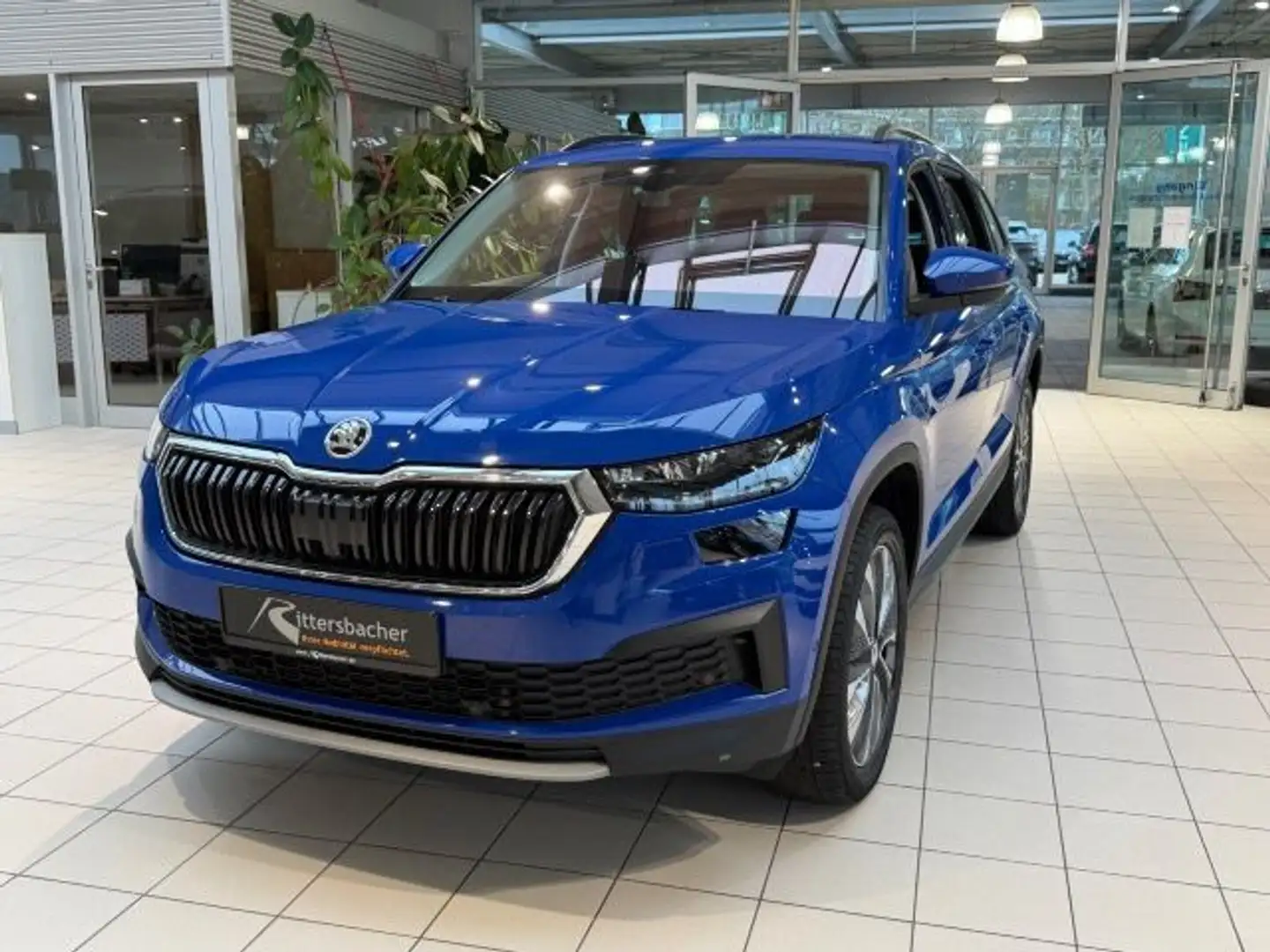 Skoda Kodiaq Tour 2.0 TDI DSG 4x4 Navi Kessy Matrix Blau - 2