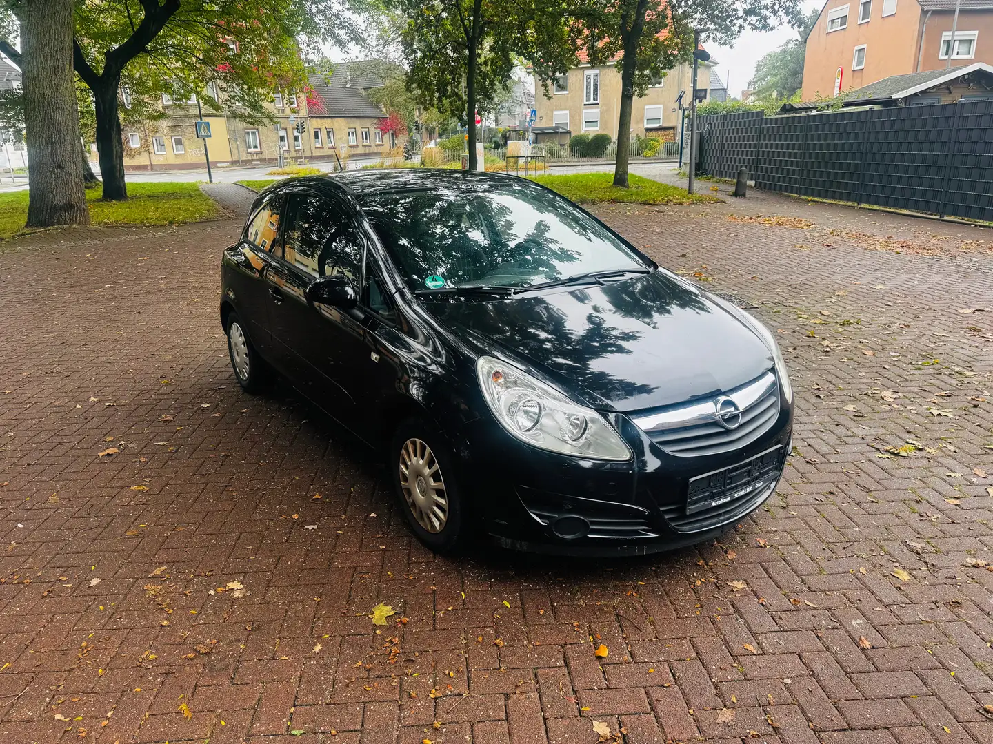 Opel Corsa 1,2 Klima TÜV&Auspuff&Stoßfämpfer NEU TOP Noir - 1