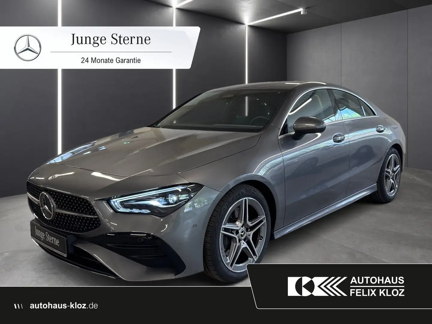 Mercedes-Benz CLA 200 AMG Line *LED*Kamera*CarPlay*MBUX*Spur* Сірий - 1
