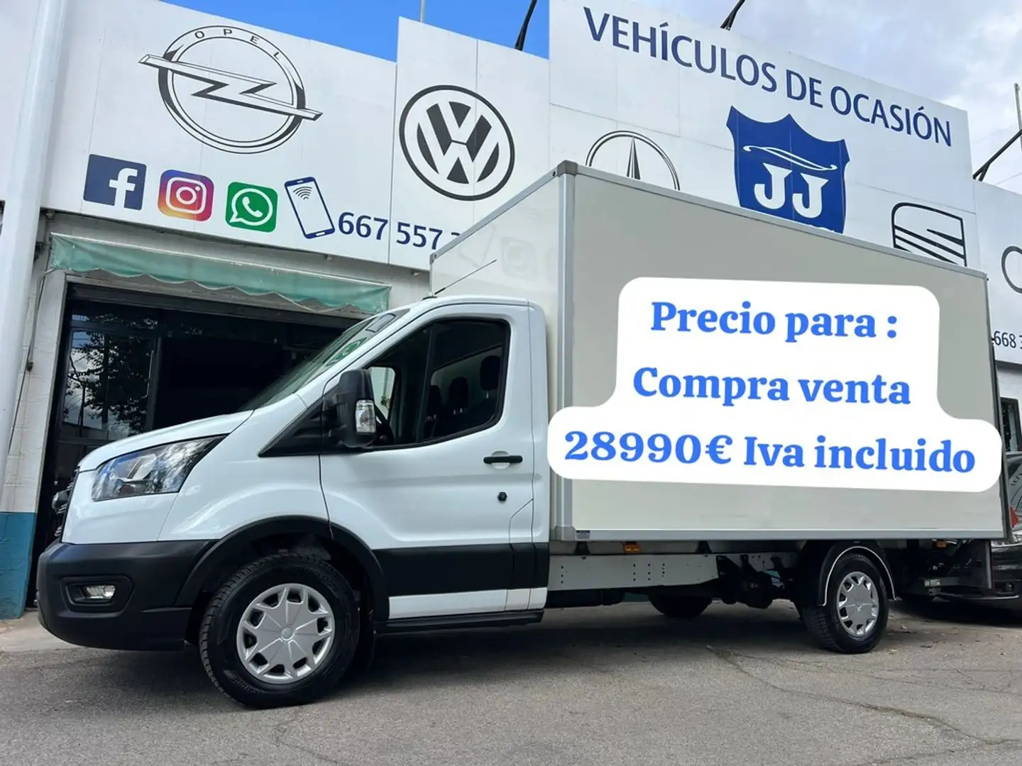 Ford Transit 350 121kW L4 Trend RWD Blanco - 2