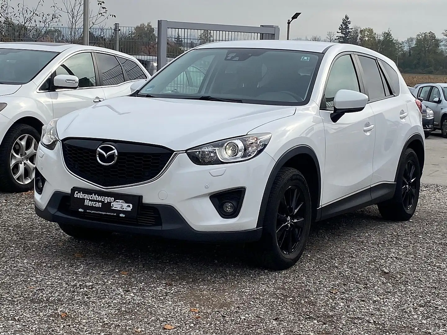 Mazda CX-5 CD150 AWD Attraction Aut. Weiß - 1