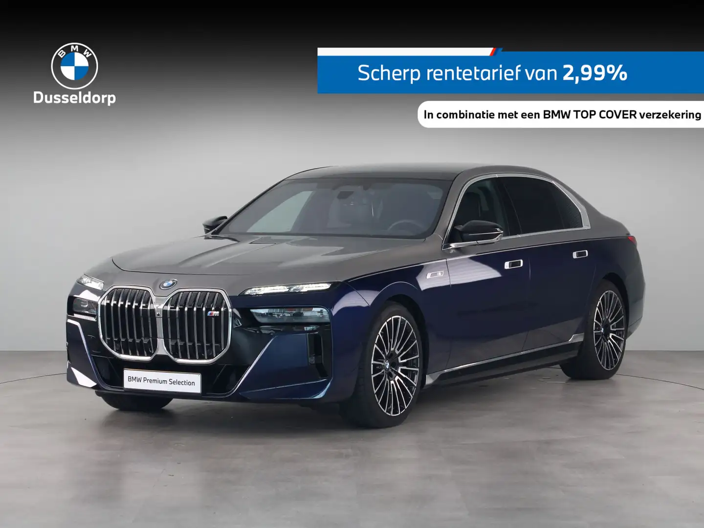 BMW i7 M70 xDrive Bleu - 1