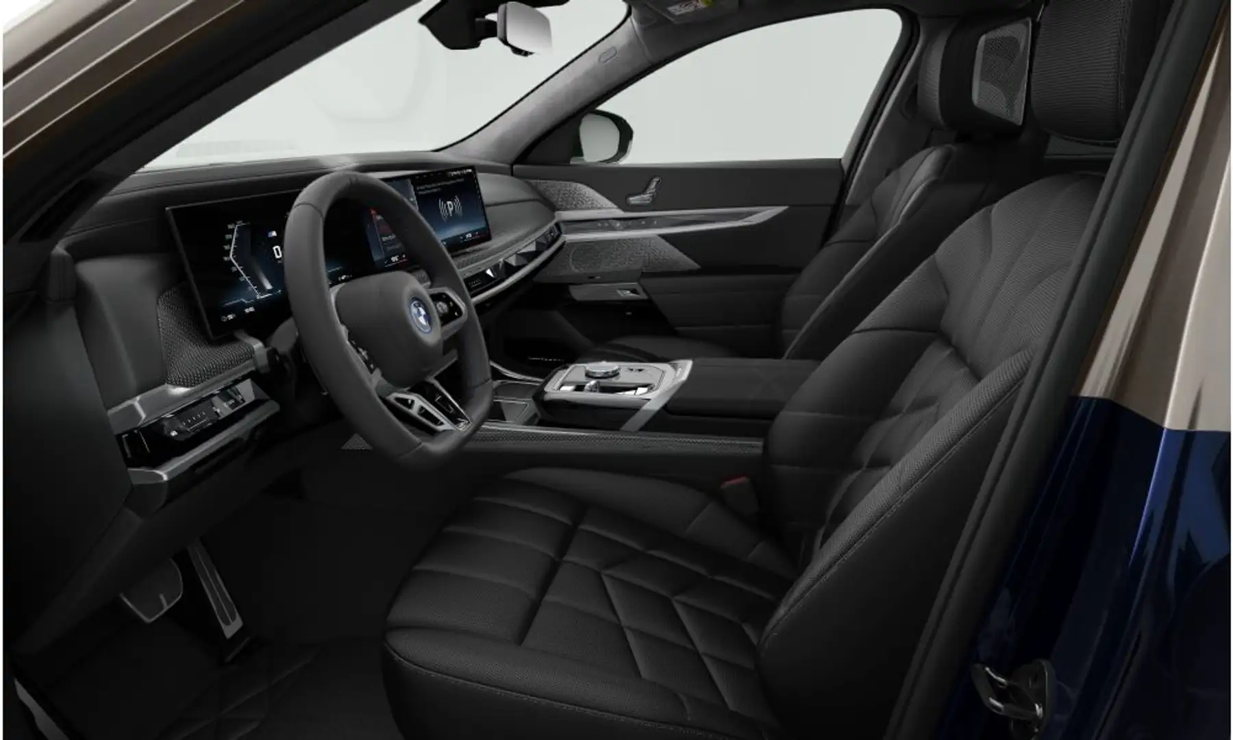 BMW i7 M70 xDrive Bleu - 2