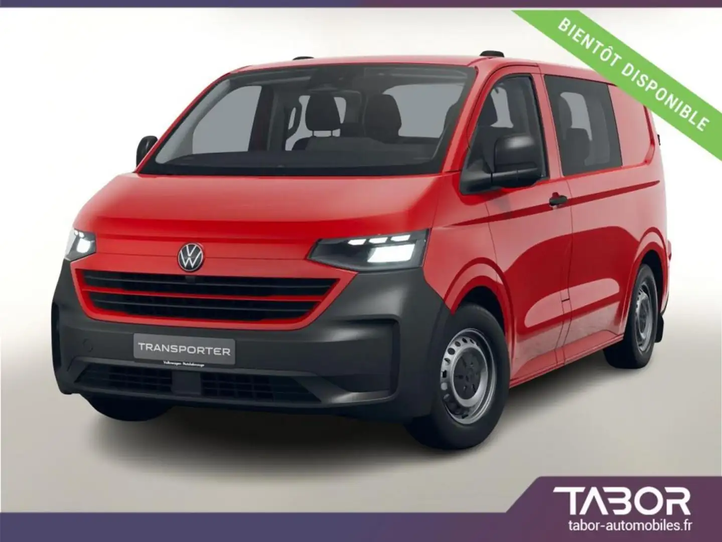 Volkswagen Transporter T7 Plus TDI 150 AT8 6pl Червоний - 1