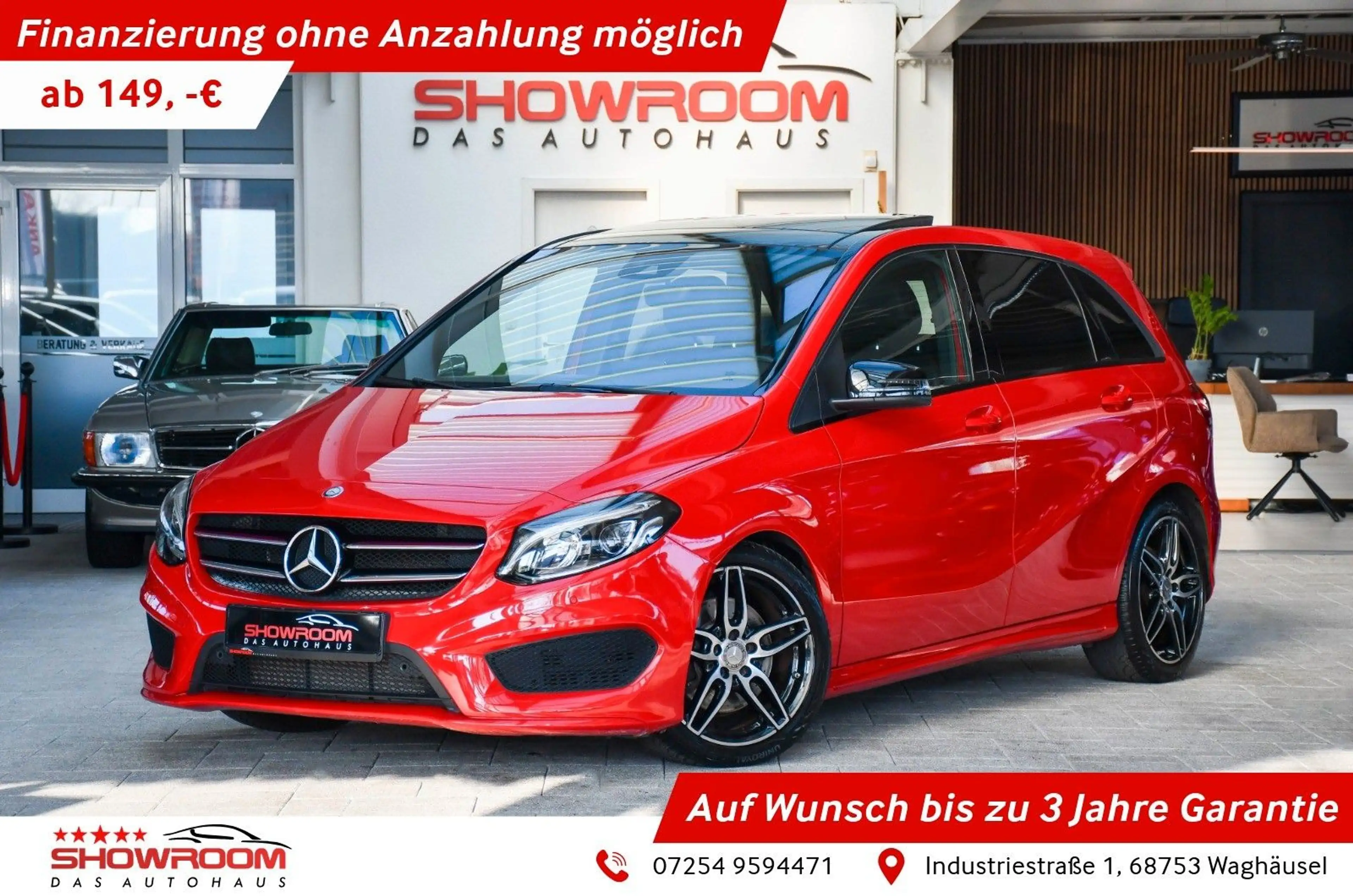 Mercedes-Benz B 220 d 4Matic AMG-Line Night-Paket 1.Hand