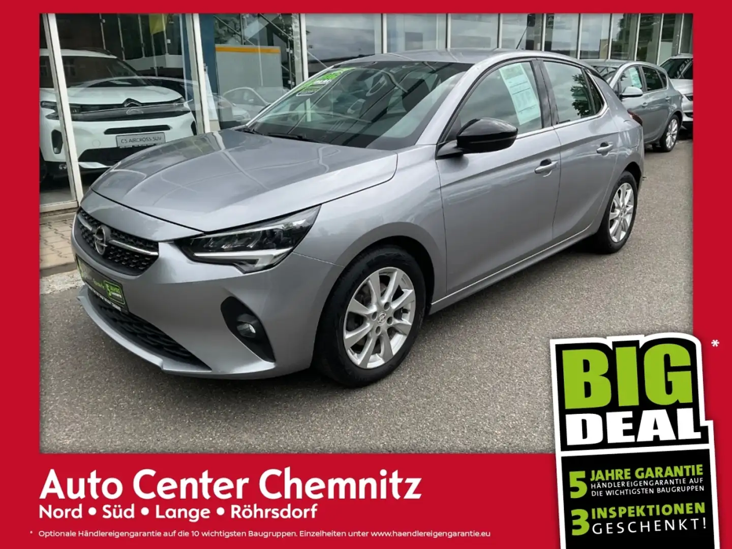 Opel Corsa F 1.5 D Elegance LED/SHZ/LHZ/PDC/180°/LM Grigio - 1