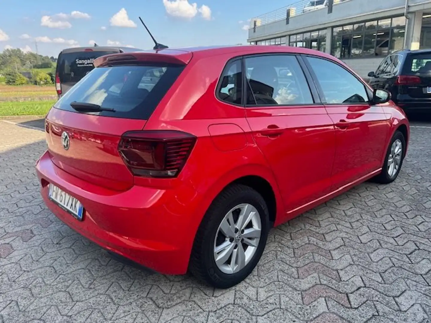 Volkswagen Polo 5p 1.6 tdi Comfortline 95cv DSG "OK Neopaten"Eu 6" Rosso - 2