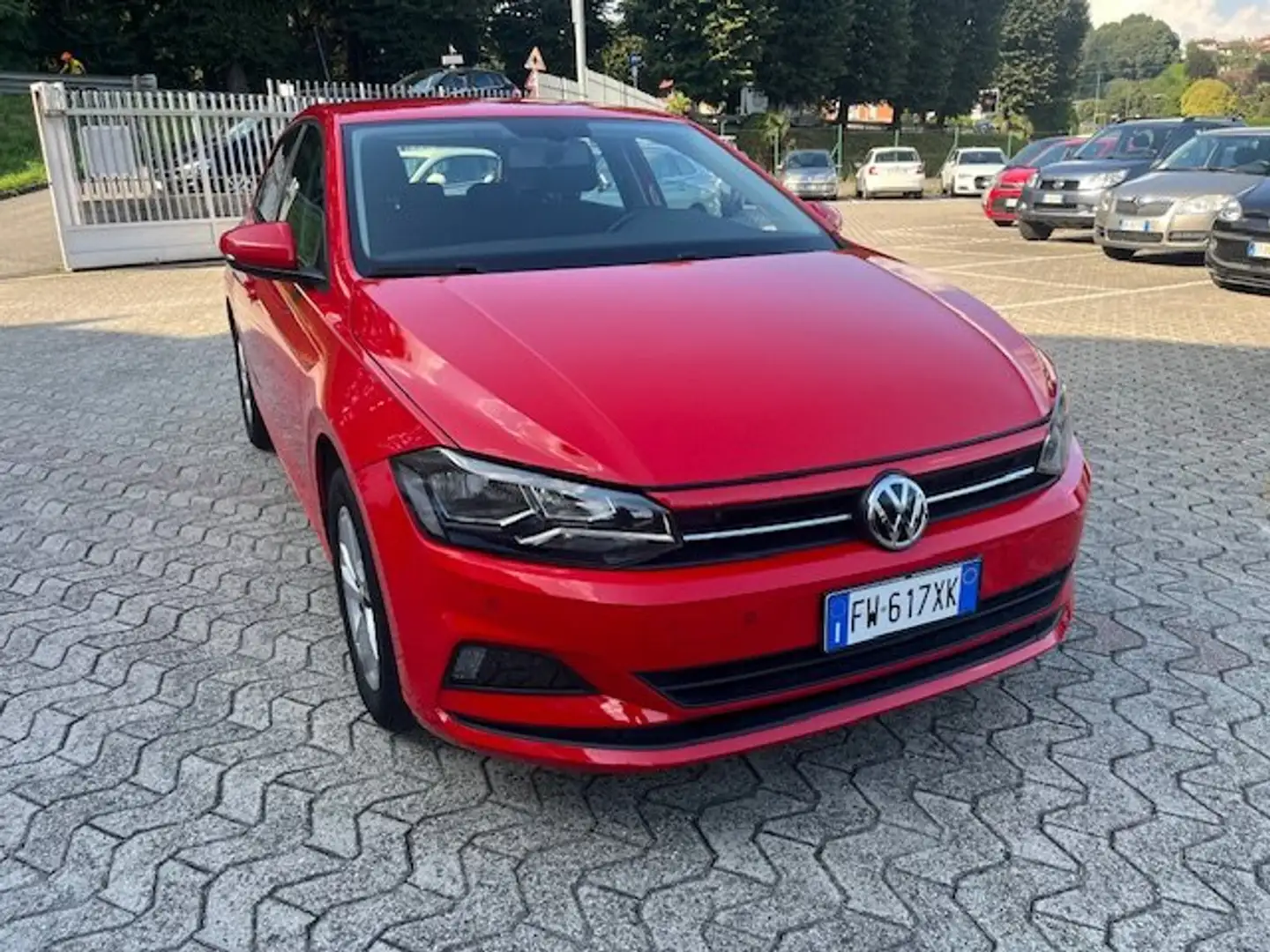 Volkswagen Polo 5p 1.6TDI Comfortl.95cv DSG"Eu6"OK Neop"Gar.2anni Rouge - 1