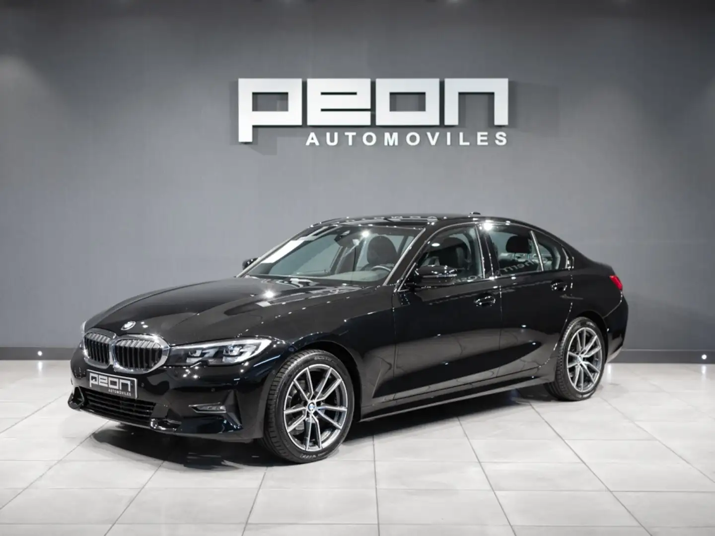 BMW 318 318dA Negro - 1