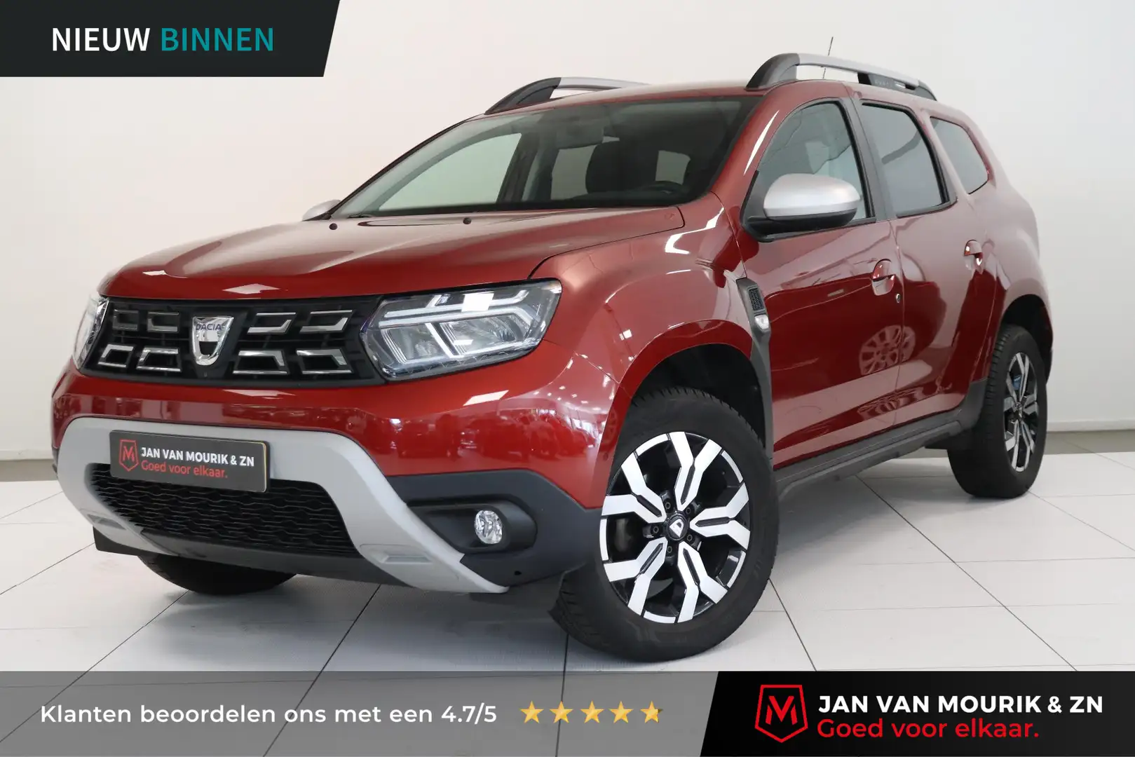 Dacia Duster 1.3 TCe Prestige Automaat | 360 Camera | Climate C Rood - 1
