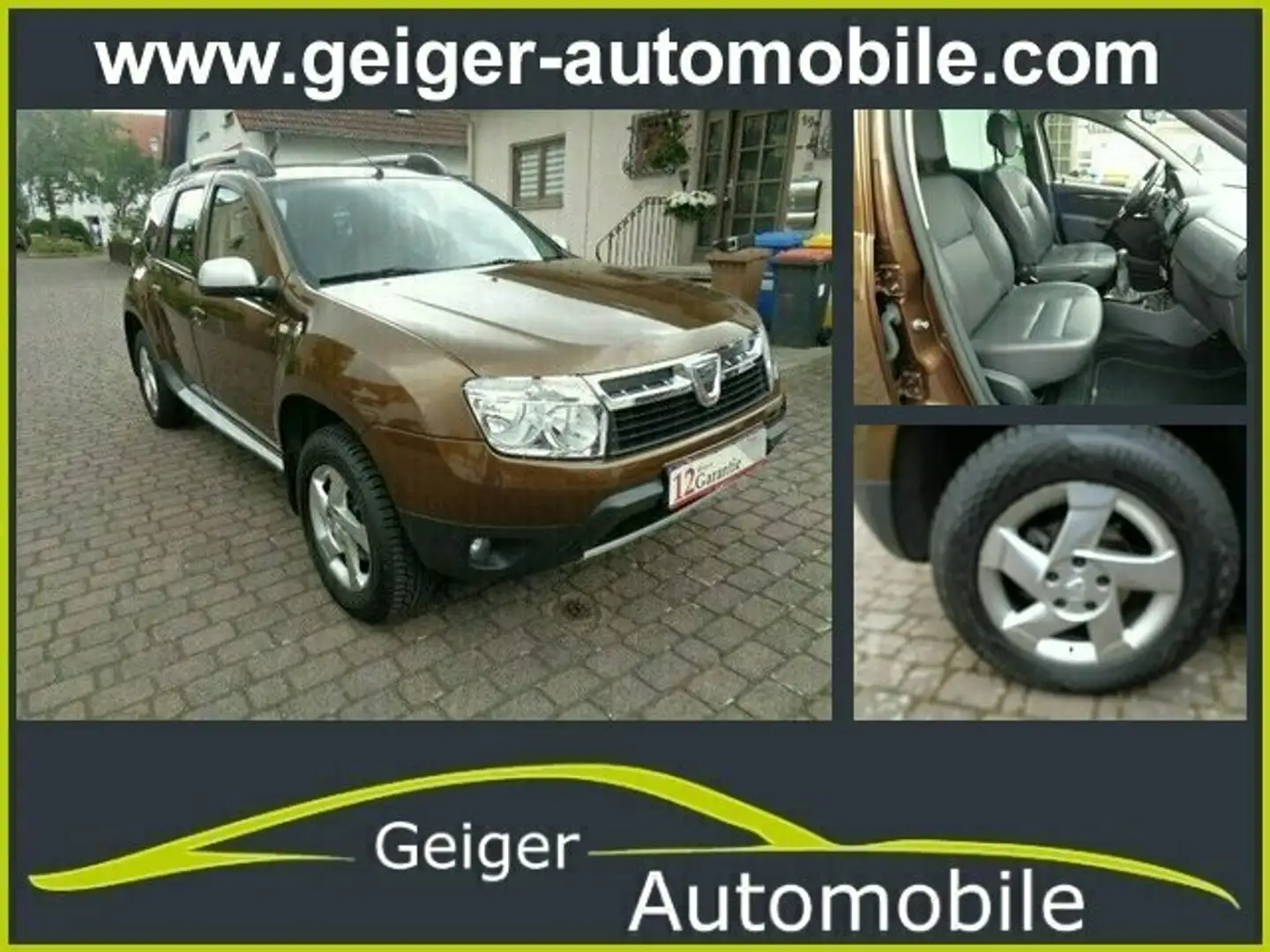 Dacia Duster Prestige 4x2 Navi Leder Garantie Marrón - 1