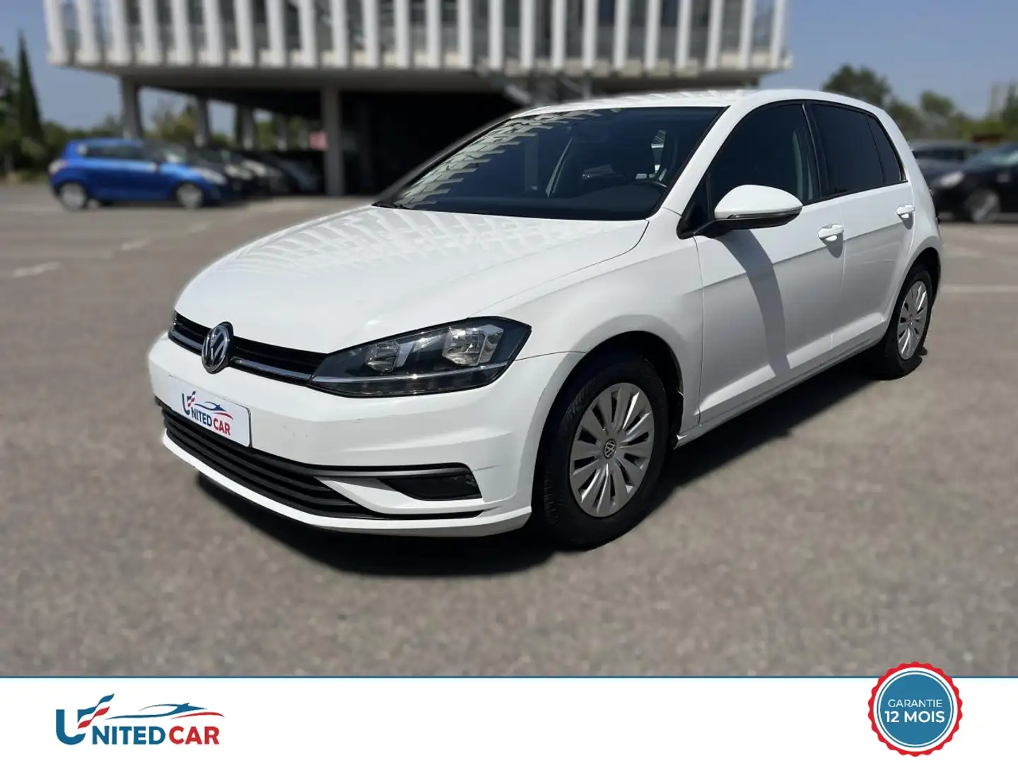Volkswagen Golf 1.6 16V TDI CR BlueMotion - 115  VII BERLINE Trend Blanc - 1