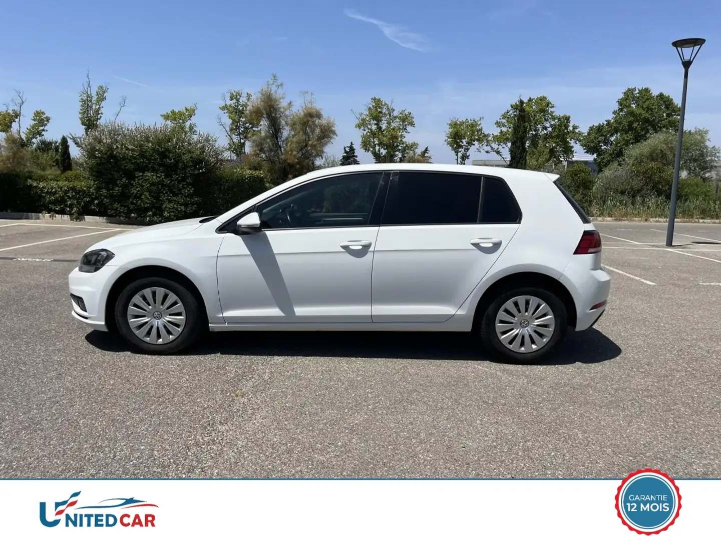 Volkswagen Golf 1.6 16V TDI CR BlueMotion - 115  VII BERLINE Trend Weiß - 2